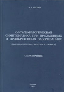 Офтальмологическая симптоматика при врожденных и приобретенных заболеваниях (болезни, синдромы, симптомы)